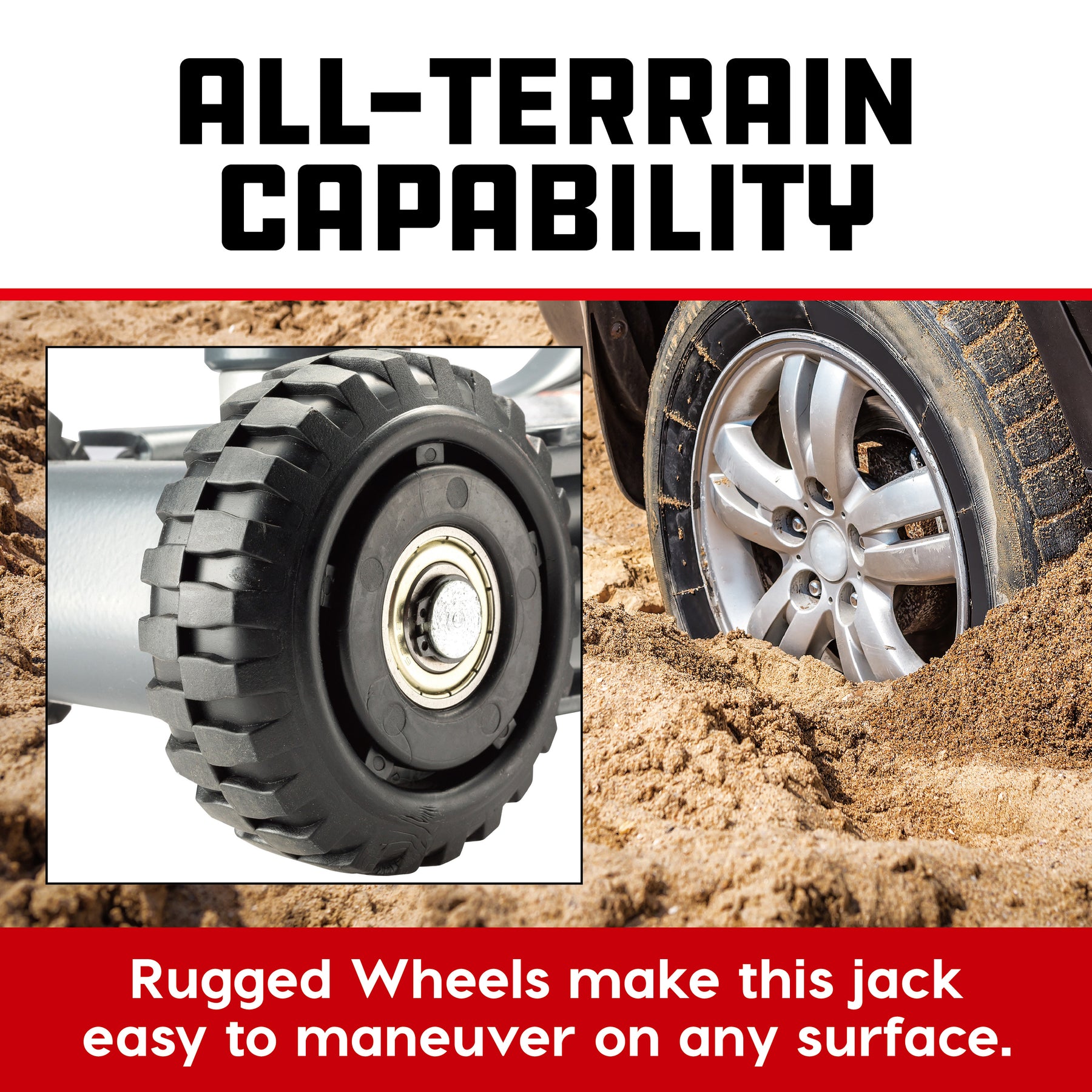 2.5T "Biggee Smallz" Off Road Trolley Jack