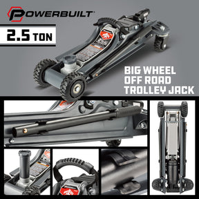 2.5T "Biggee Smallz" Off Road Trolley Jack
