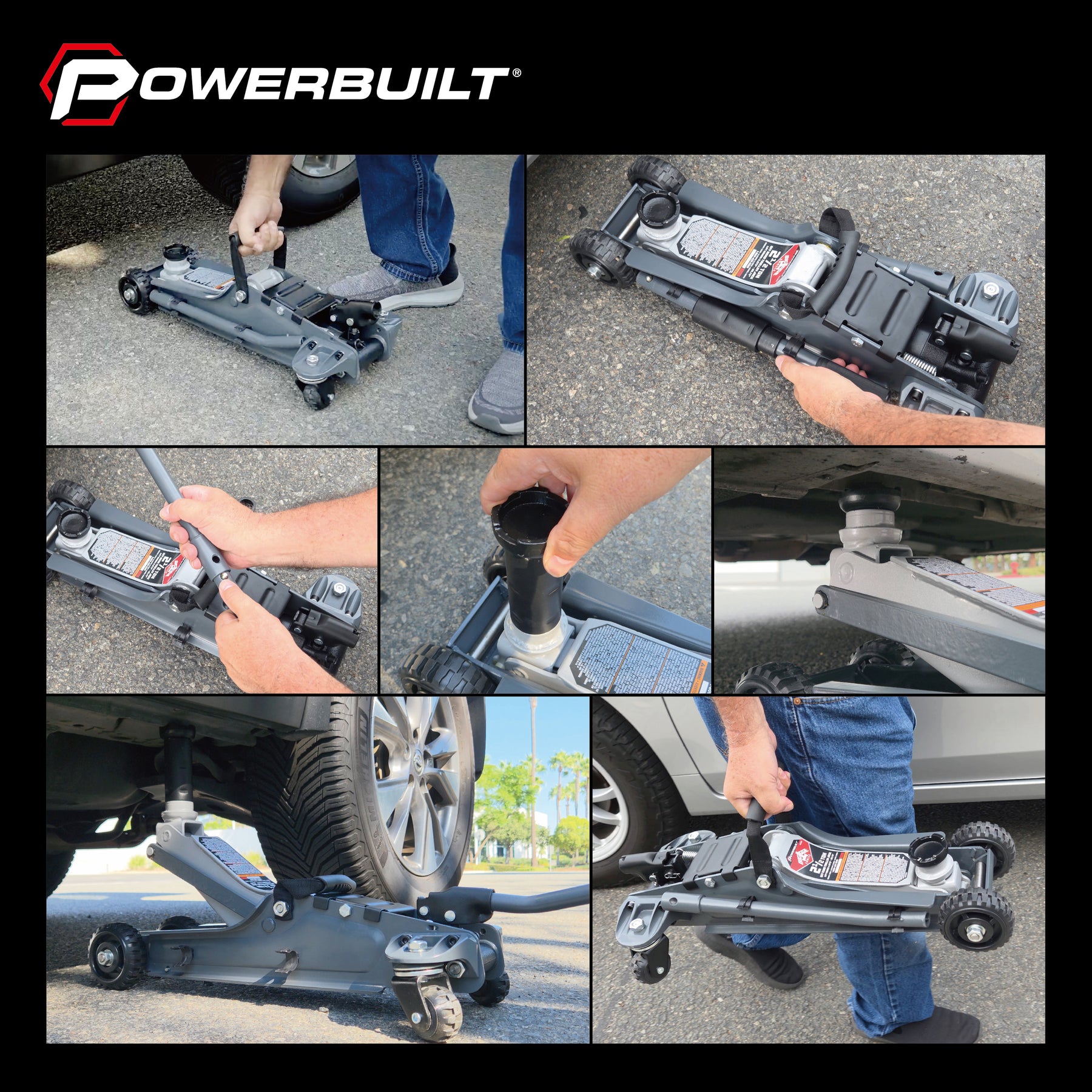 2.5T "Biggee Smallz" Off Road Trolley Jack
