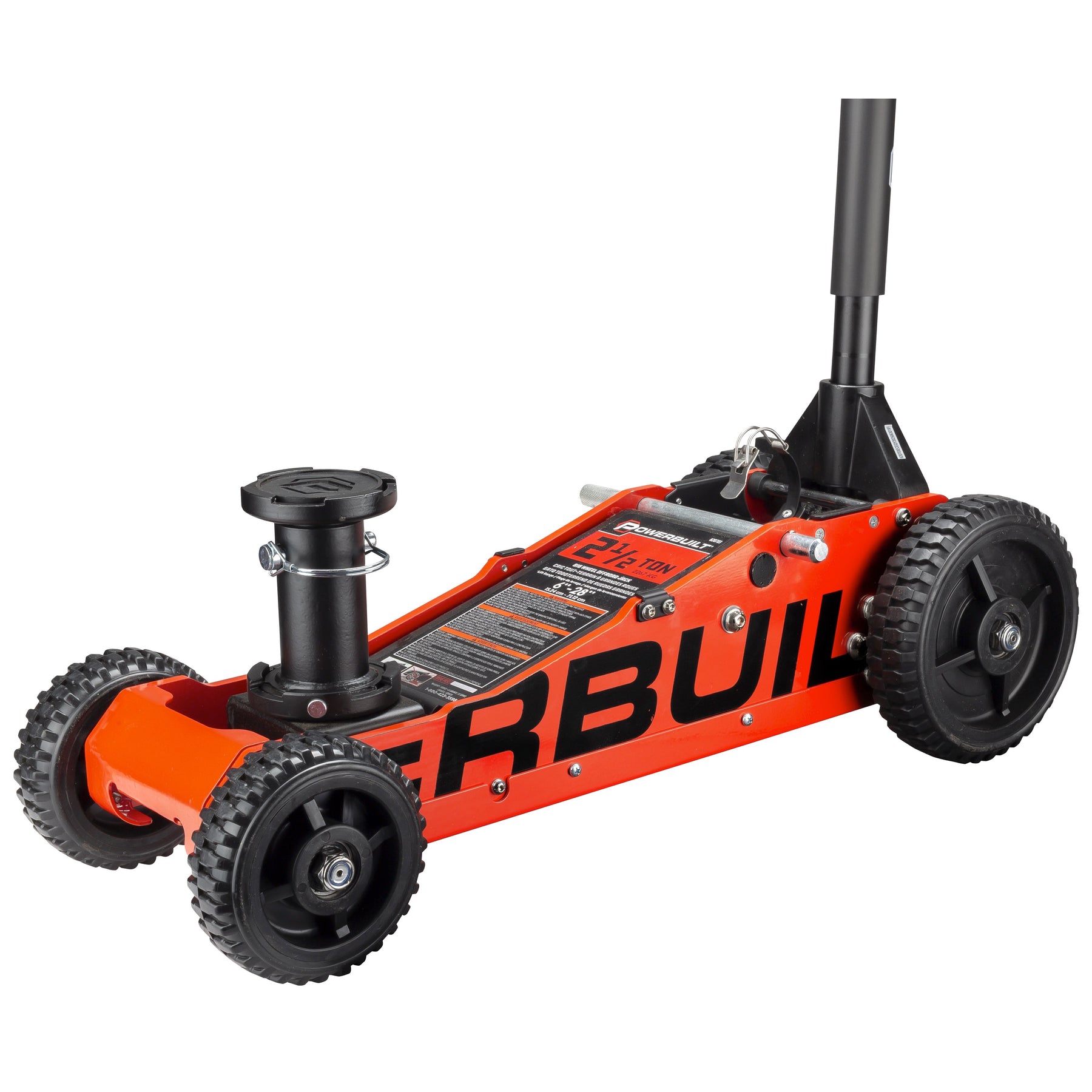 2.5 Ton Big Wheel Off-Road Jack (Orange)