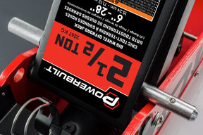 2.5 Ton Big Wheel Off-Road Jack (Orange)