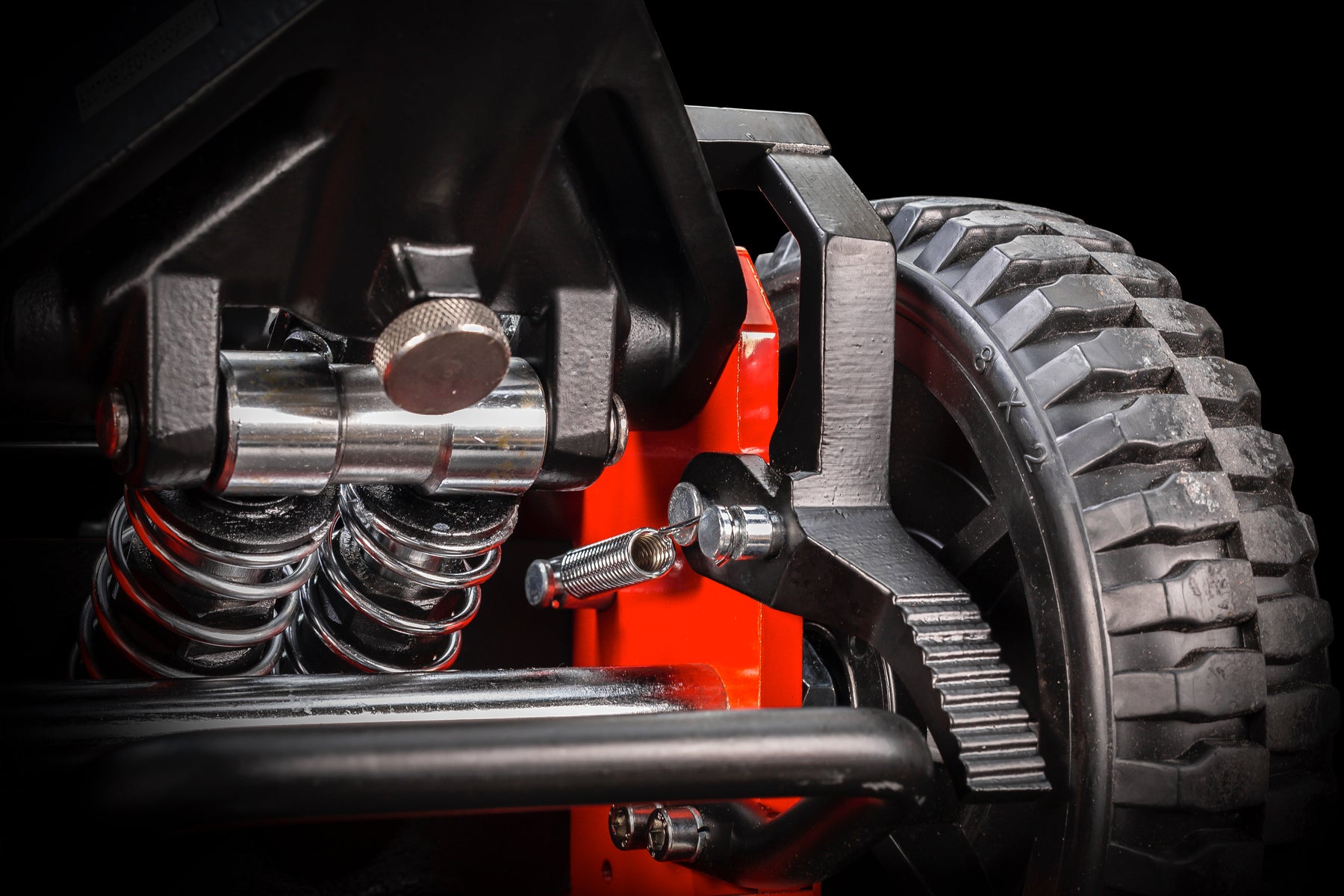 2.5 Ton Big Wheel Off-Road Jack (Orange)
