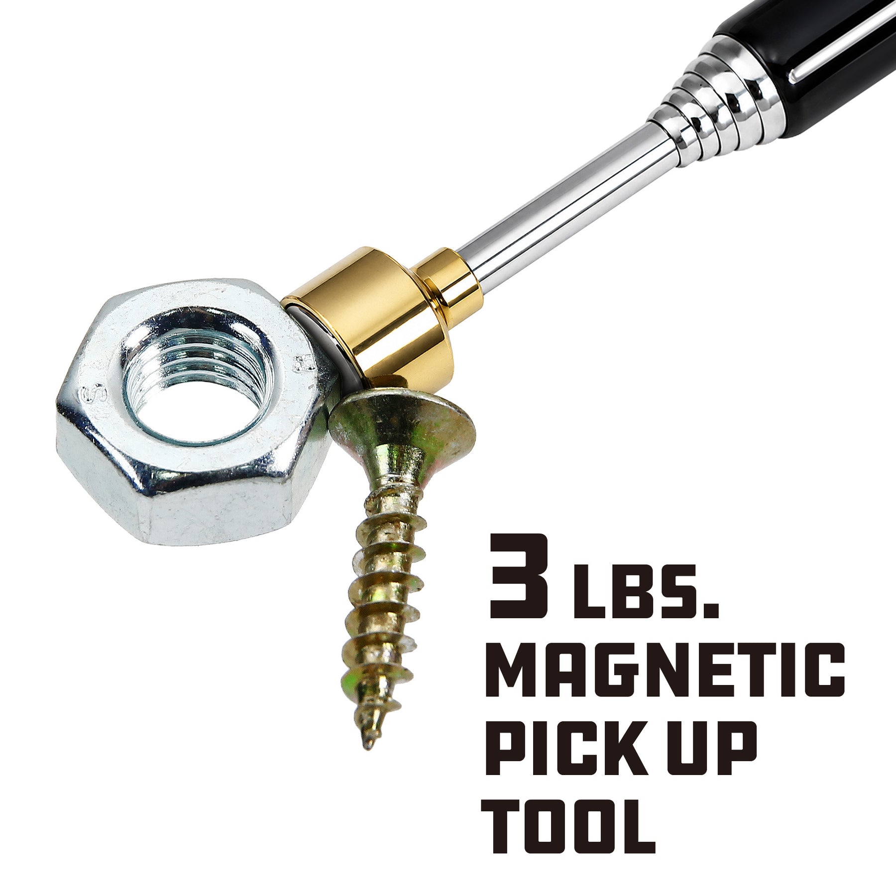 3 Lb Telescopic Magnetic Pickup Tool