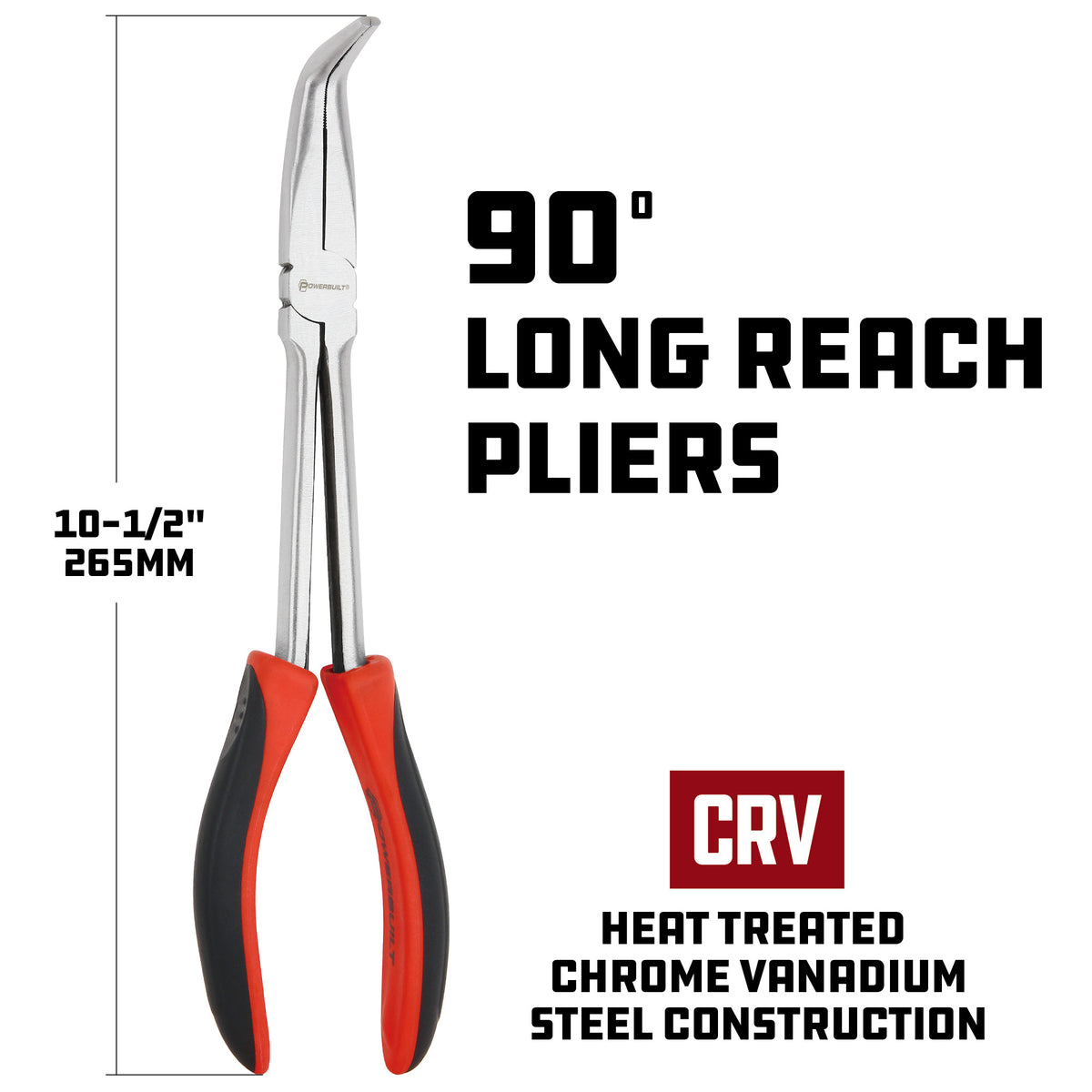 11 in. Long Reach 90 Degree Pliers