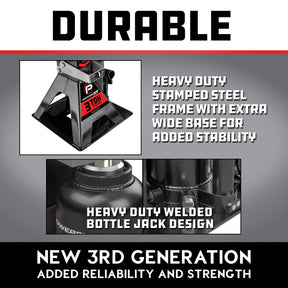 3 Ton All-in-One Jackstand/Bottle Jack