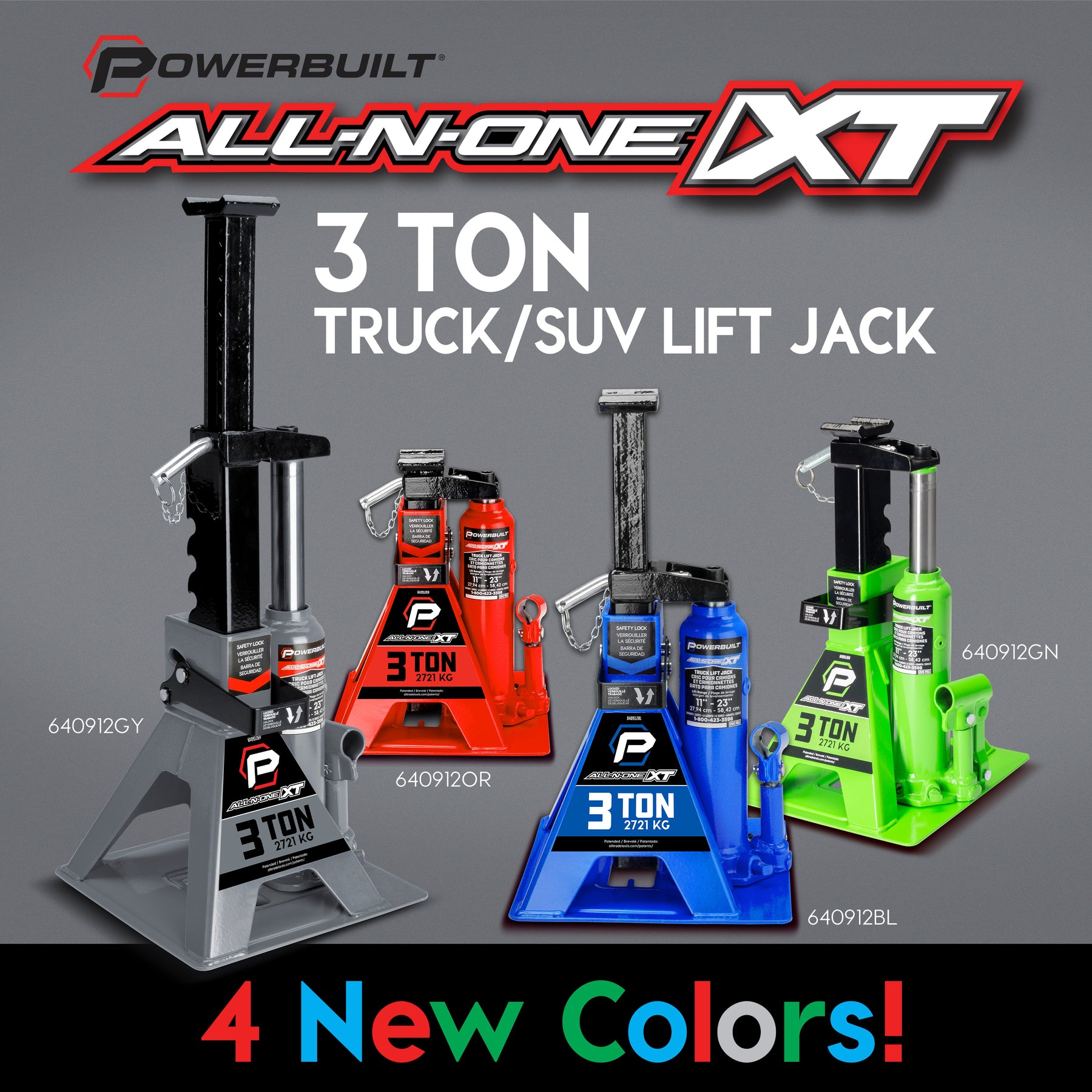 3 Ton All-in-One Jackstand/Bottle Jack