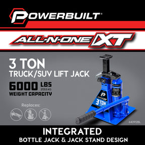 3 Ton All-in-One Truck Lift Jack (Blue) (Gen3)