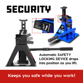 3 Ton All-in-One Truck Lift Jack (Blue) (Gen3)