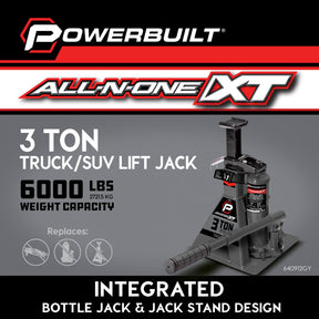 3 Ton All-in-One Truck Lift Jack (Grey) (Gen3)