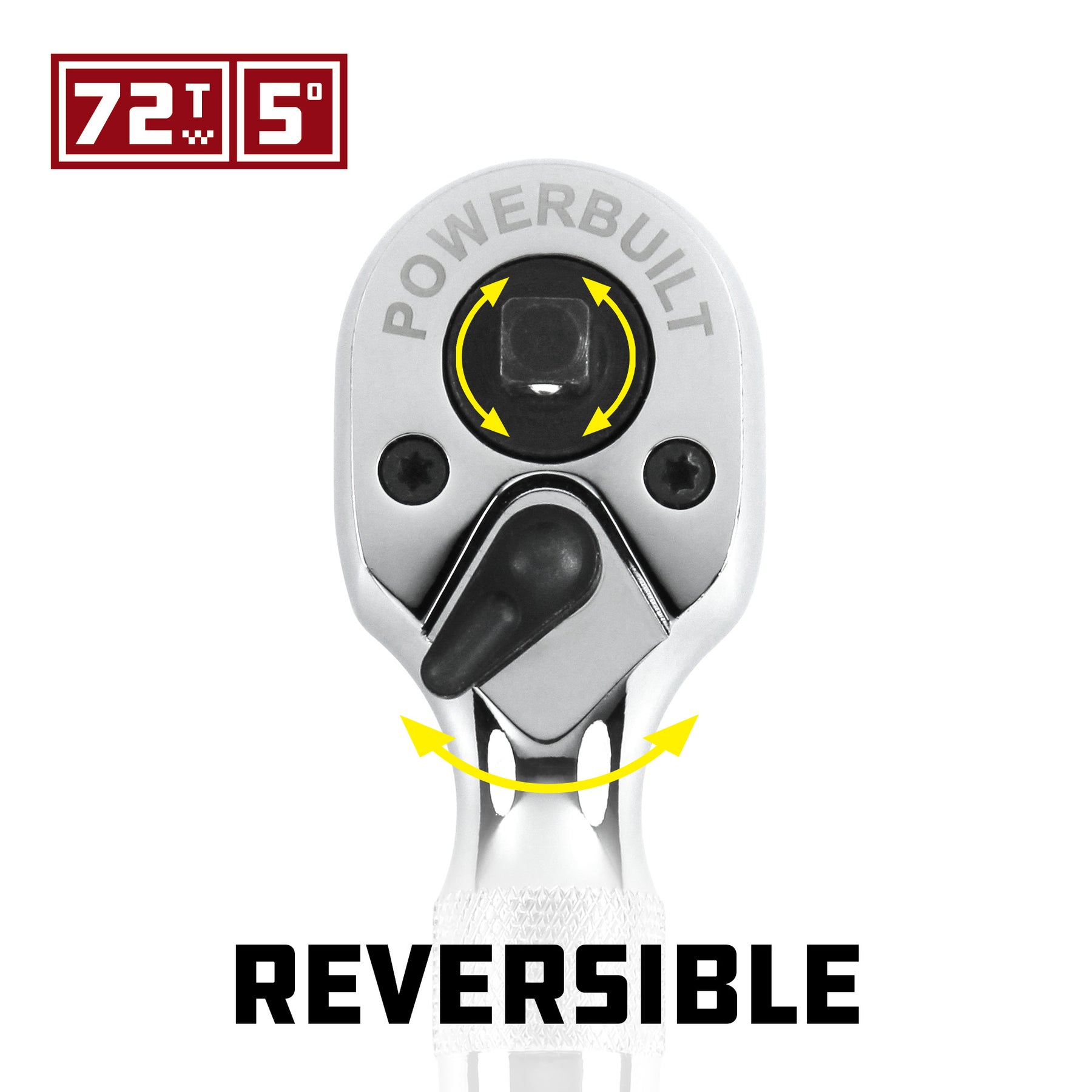 Dual Drive Stubby Ratchet