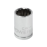 3/8 in. Dr. Sockets - Metric Shallow - 12 Pt.