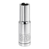 3/8 Inch Drive x 3/8 Inch 6 Point Deep Socket