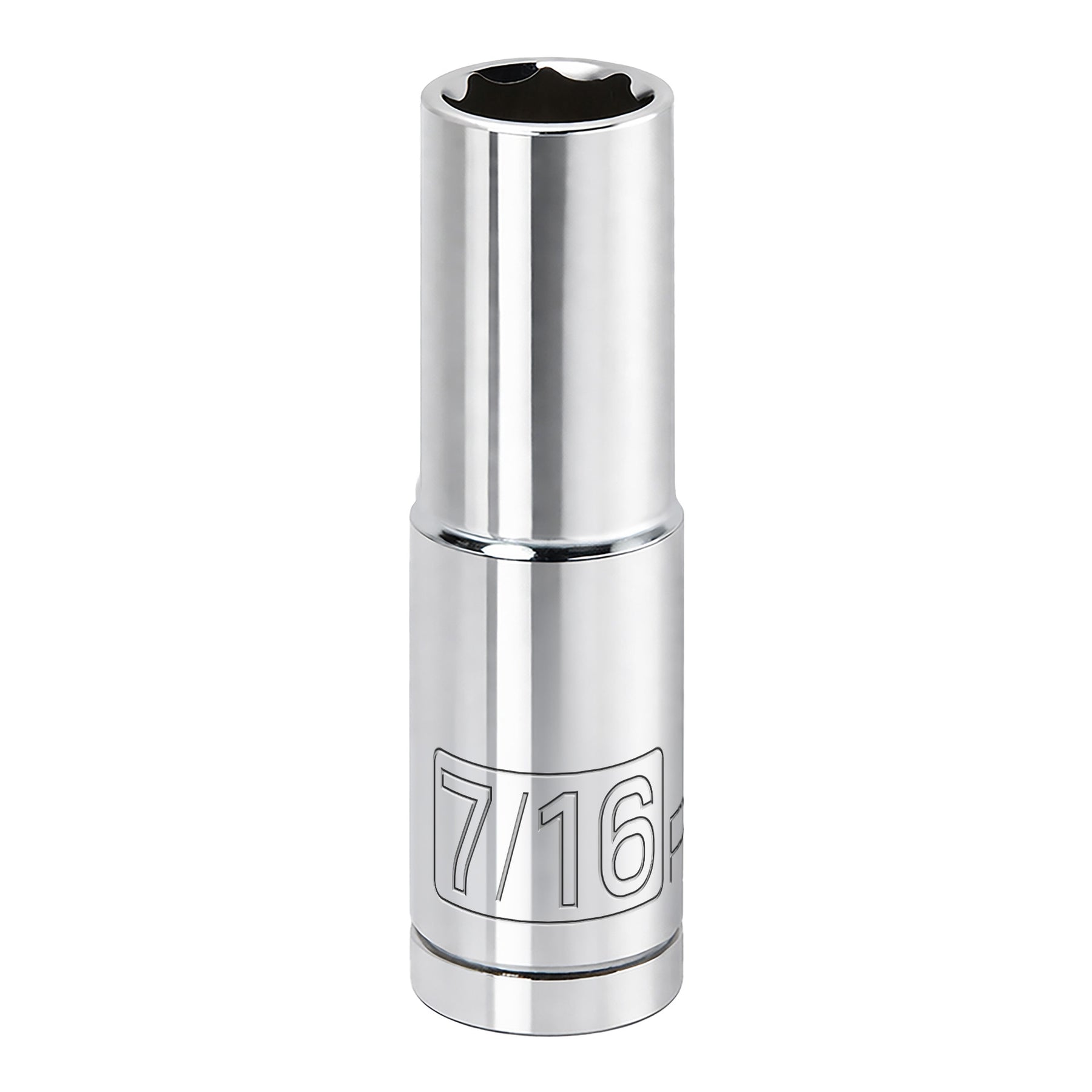 3/8 Inch Drive x 7/16 Inch 6 Point Deep Socket