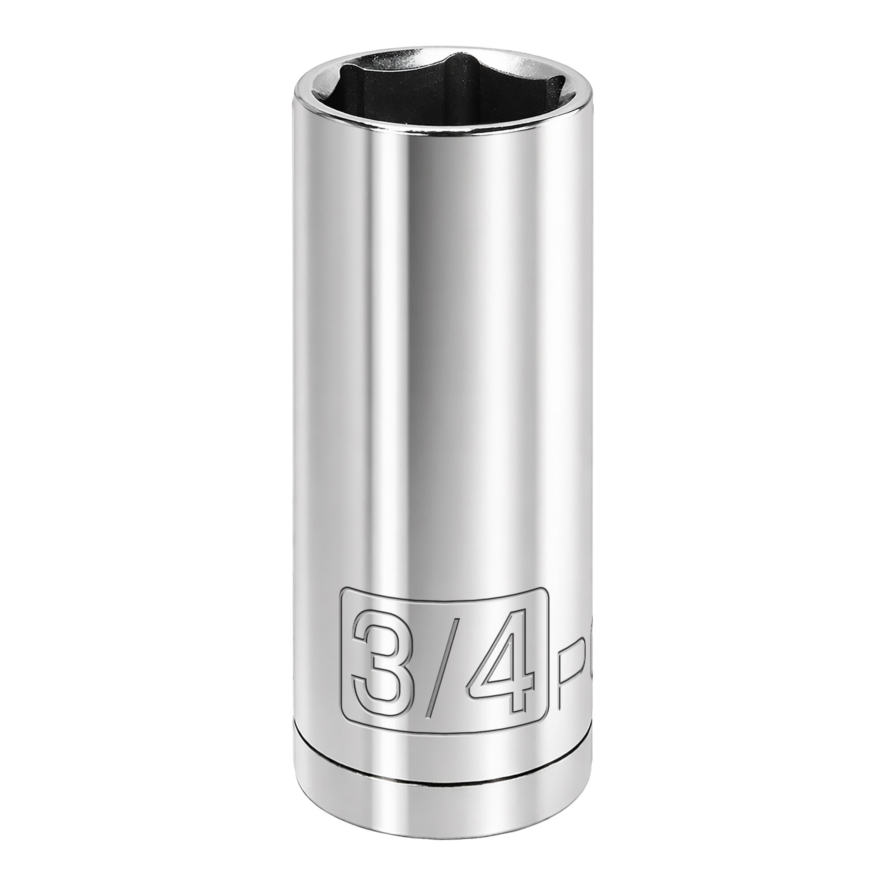 3/8 Inch Drive x 3/4 Inch 6 Point Deep Socket