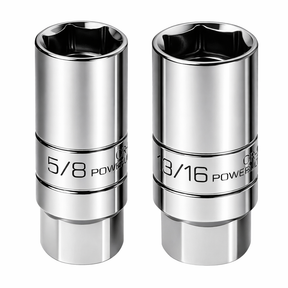 2 Piece Magnetic Spark Plug Socket Set