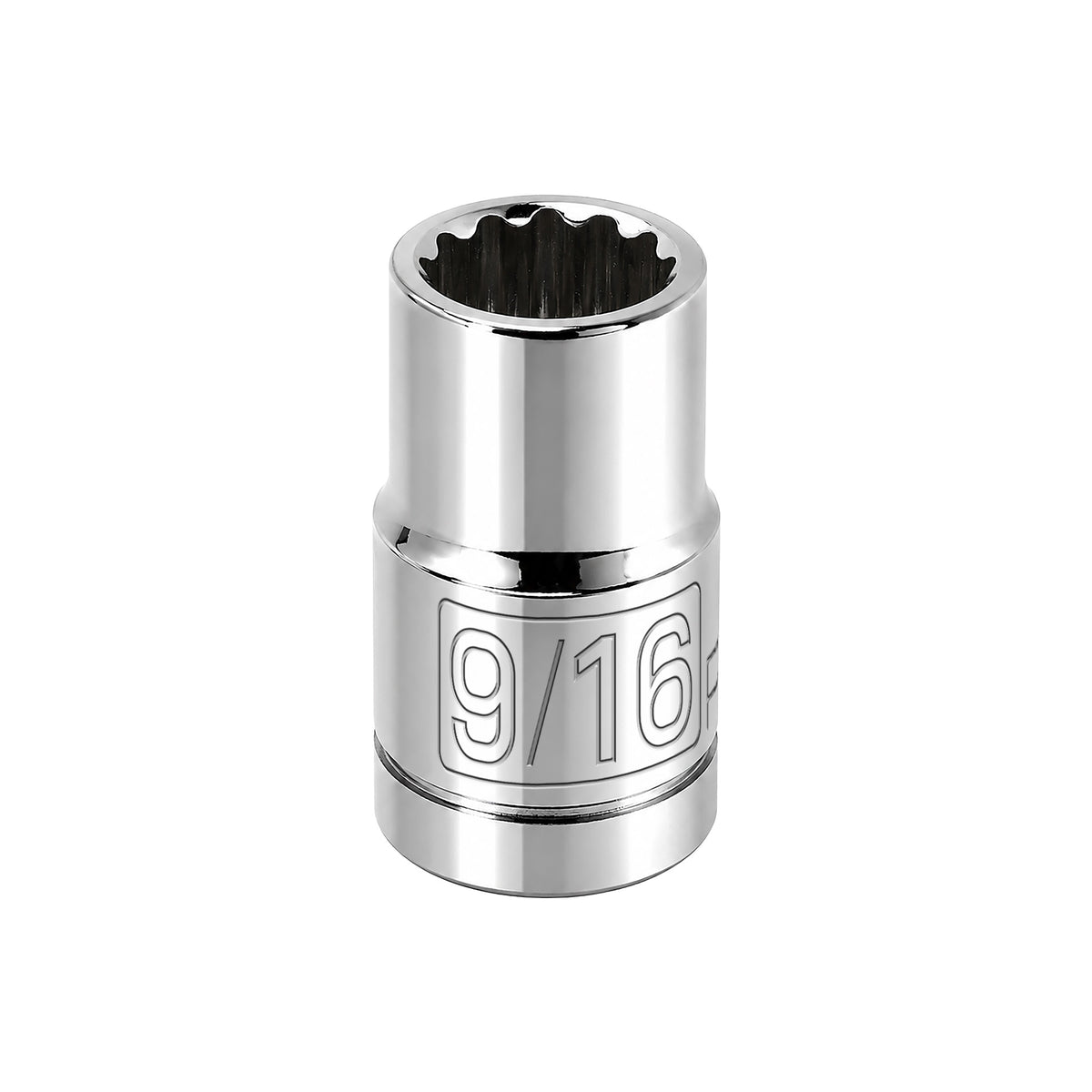 1/2 Inch Drive x 9/16 Inch 12 Point Shallow Socket