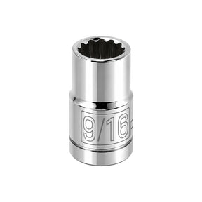1/2 Inch Drive x 9/16 Inch 12 Point Shallow Socket
