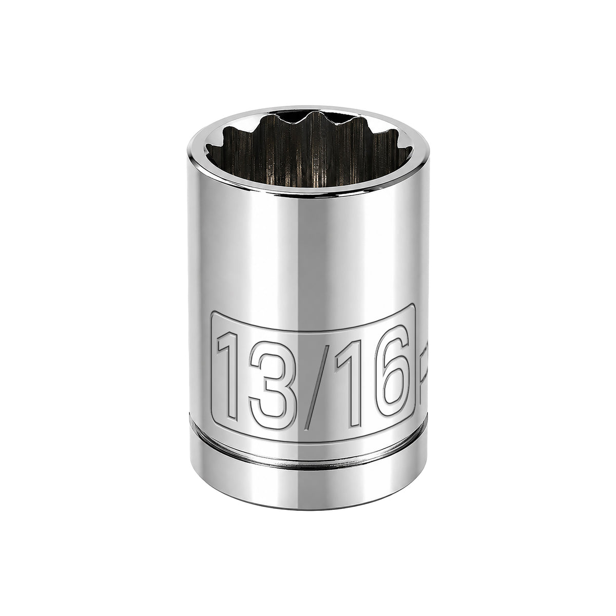 1/2 Inch Drive x 13/16 Inch 12 Point Shallow Socket