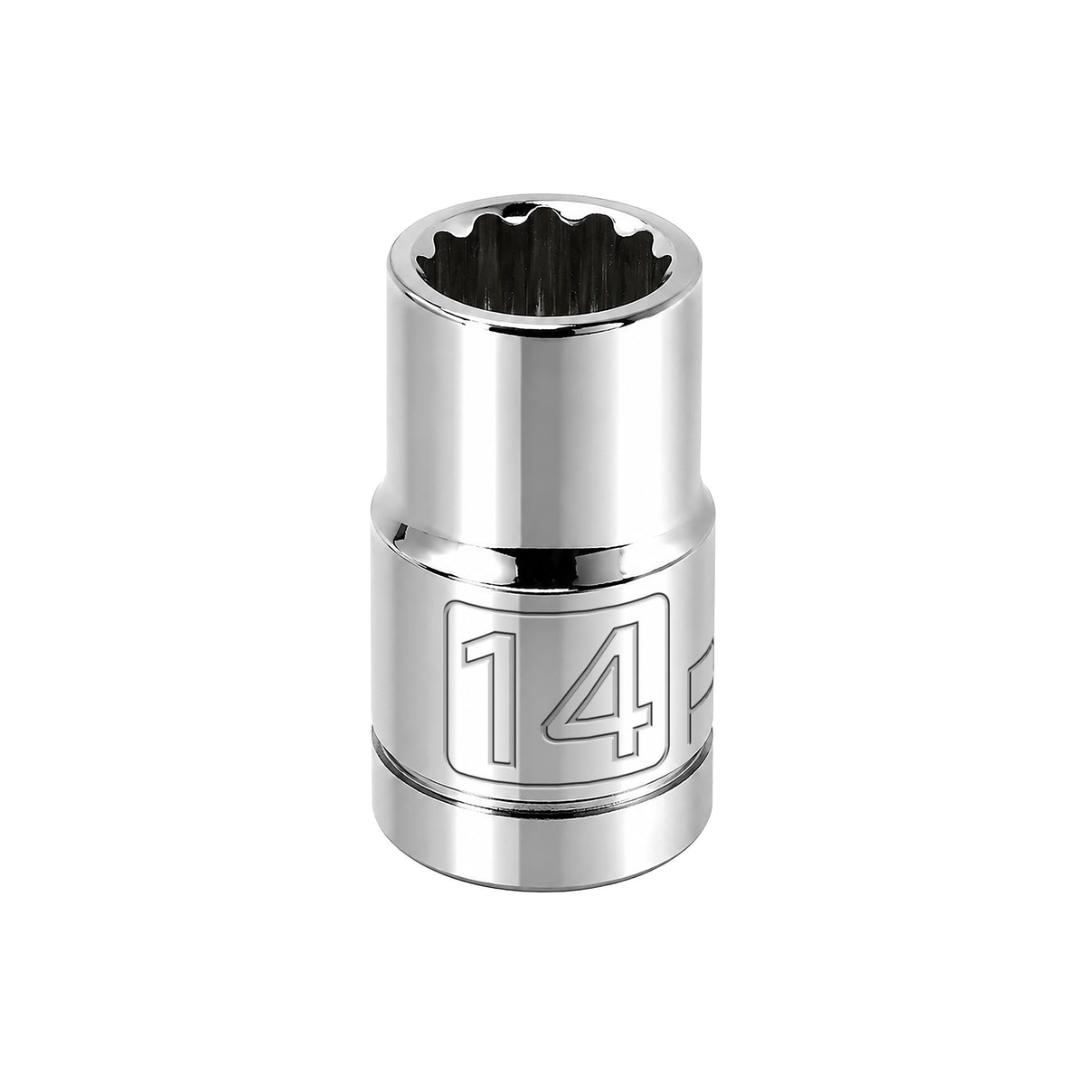 1/2 Inch Drive x 14 MM 12 Point Shallow Socket