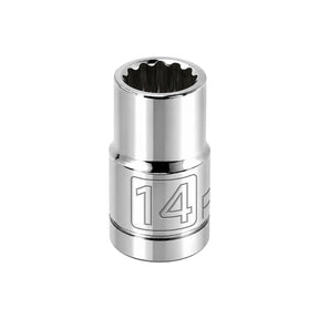 1/2 Inch Drive x 14 MM 12 Point Shallow Socket