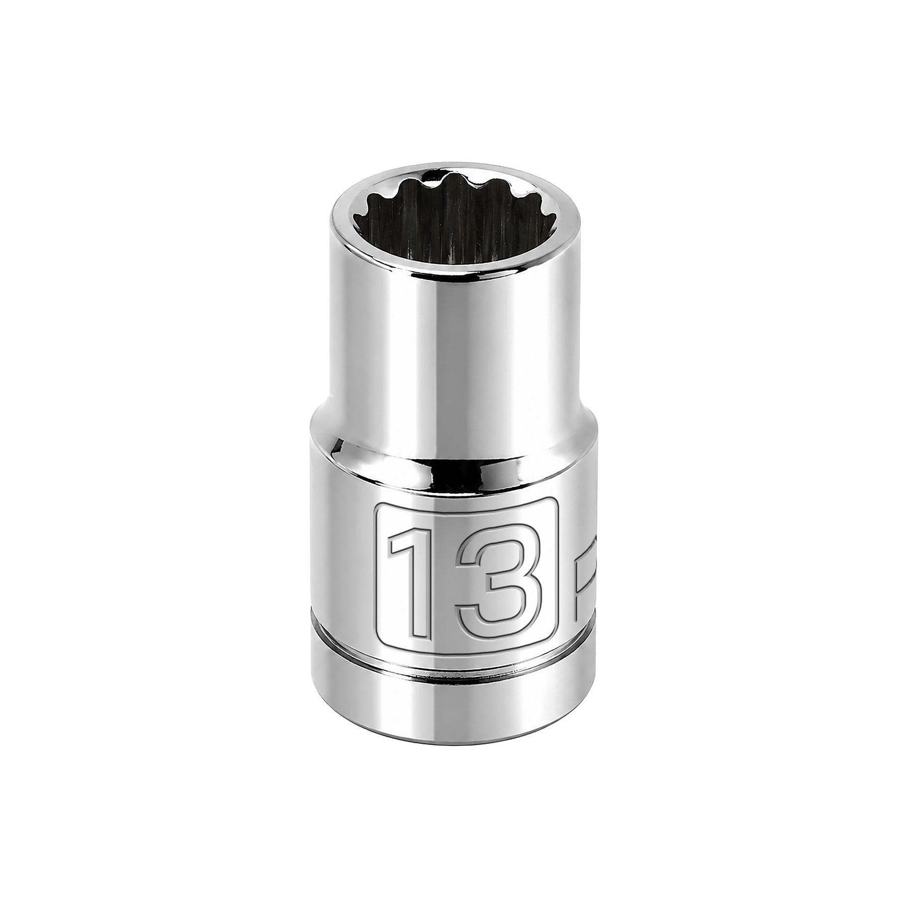 1/2 Inch Drive x 13 MM 12 Point Shallow Socket