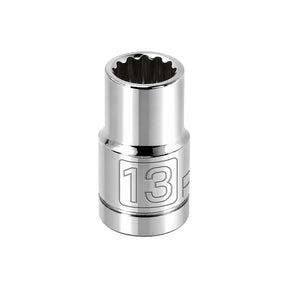 1/2 Inch Drive x 13 MM 12 Point Shallow Socket