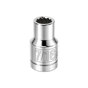 1/2 in. Dr. Sockets - SAE Shallow - 12 Pt.