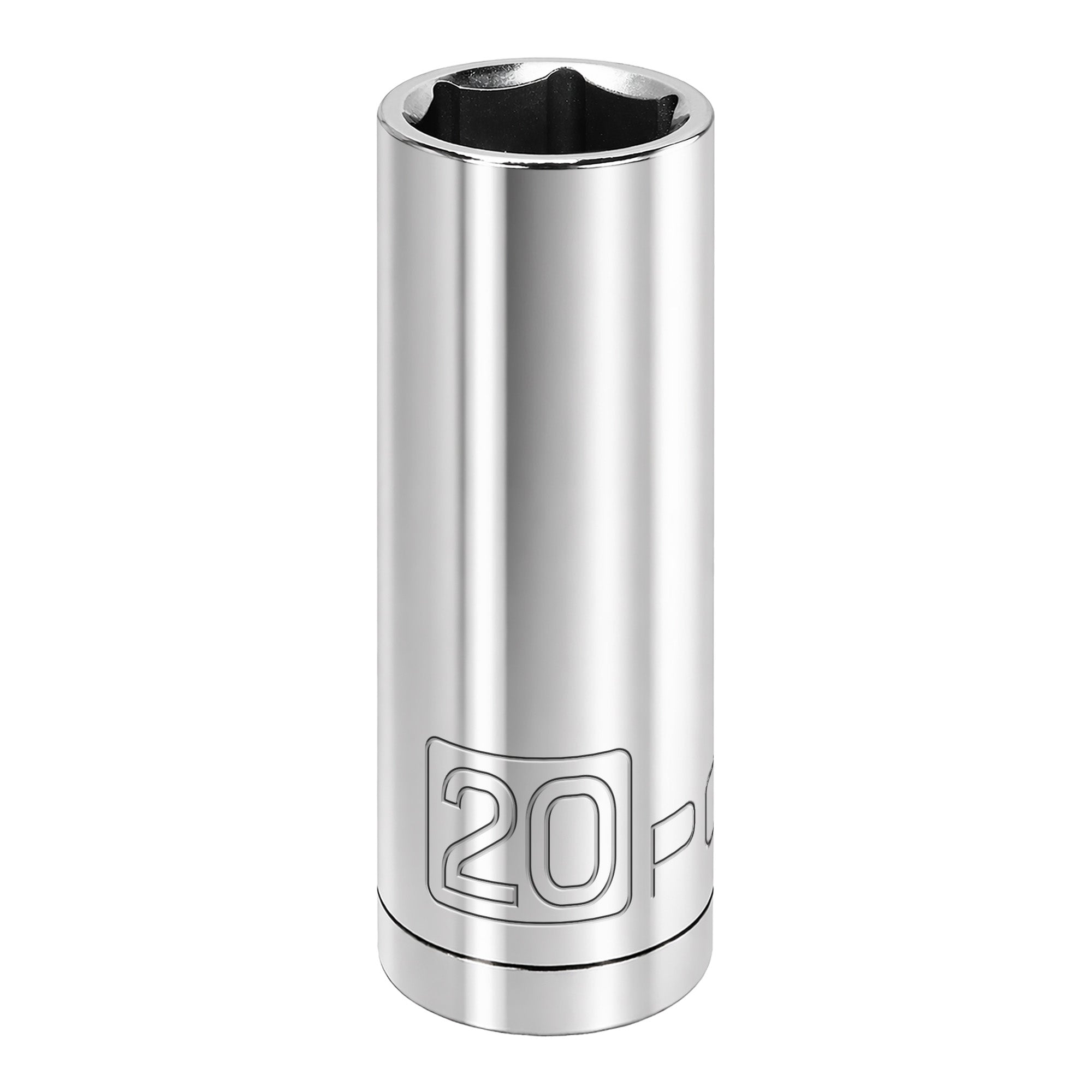1/2 Inch Drive x 20 MM 6 Point Deep Socket