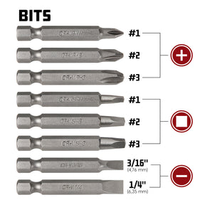 24 Piece Titanium Drill & Drive Set