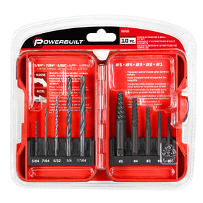 10 Piece Drill and Screw Extractor Set