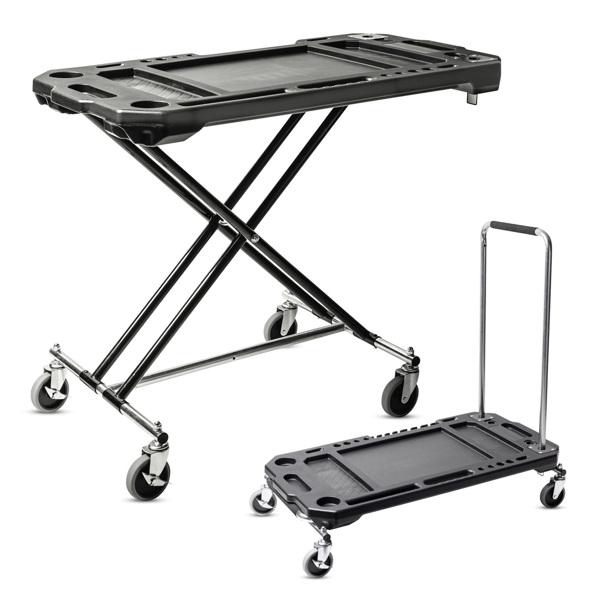 3-in-1 Heavy-Duty Work Table Dolly Cart