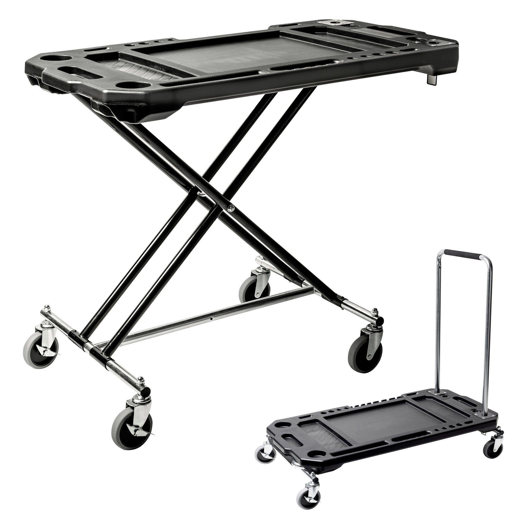 Powerbuilt 3-in-1 Heavy-Duty Work Table Dolly Cart Multi