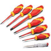 Powerbuilt  7 Piece VDE Screwdriver Set with Zipper Pouch