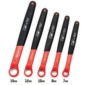 5 Piece Insulated VDE Offset Box End Metric Wrench Set