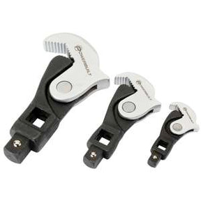 3 Piece Spring Crowfoot Wrench Set