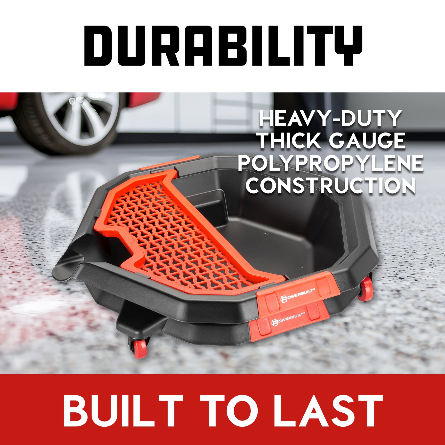 2-in-1 Oil Drain / Tool Caddy