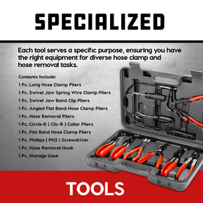 9 Piece Hose Clamp Pliers Set