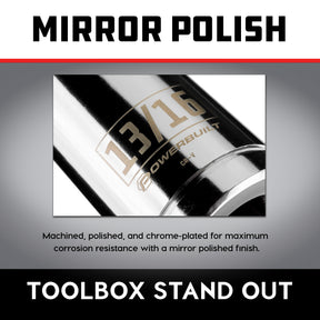 11 Piece 12 Point SAE Deep Socket Set