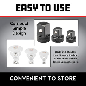 6 Piece Wobble Adaptor and Low Profile Adaptor Set