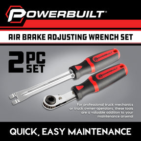 Air Brake Adjusting Wrench Set