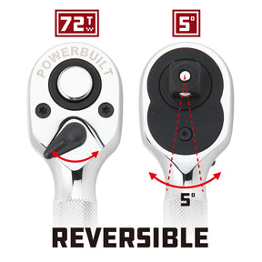 3 PC. STUBBY RATCHET SET