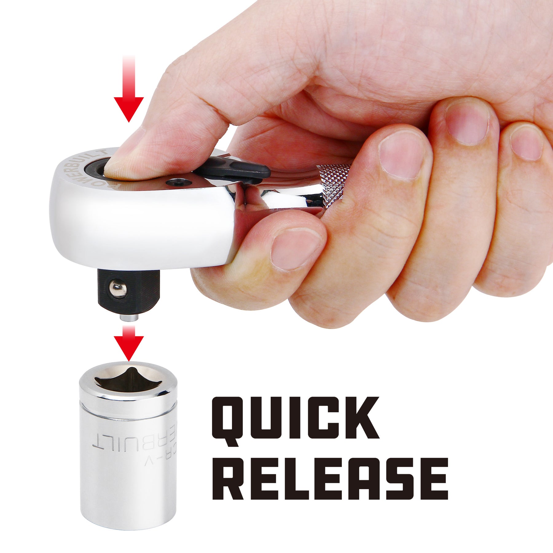 3 PC. STUBBY RATCHET SET