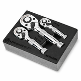 3 PC. STUBBY RATCHET SET