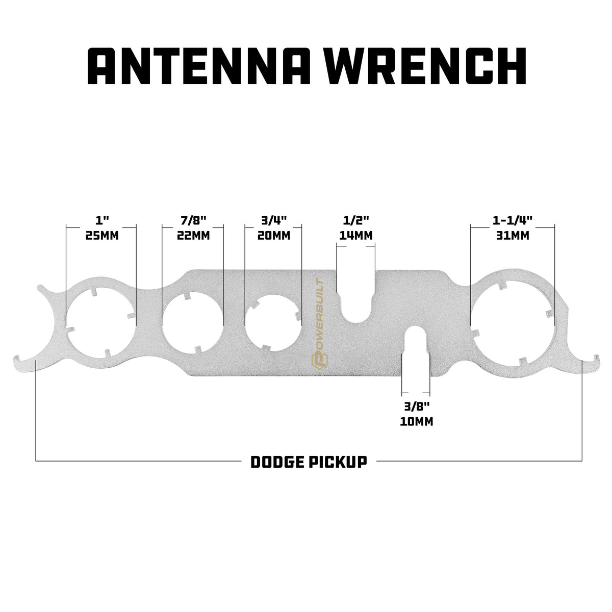2 IN 1 ANTENNA WRENCH ( V2 )