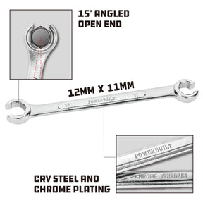 11 x 12 MM Metric Flare Nut Wrench