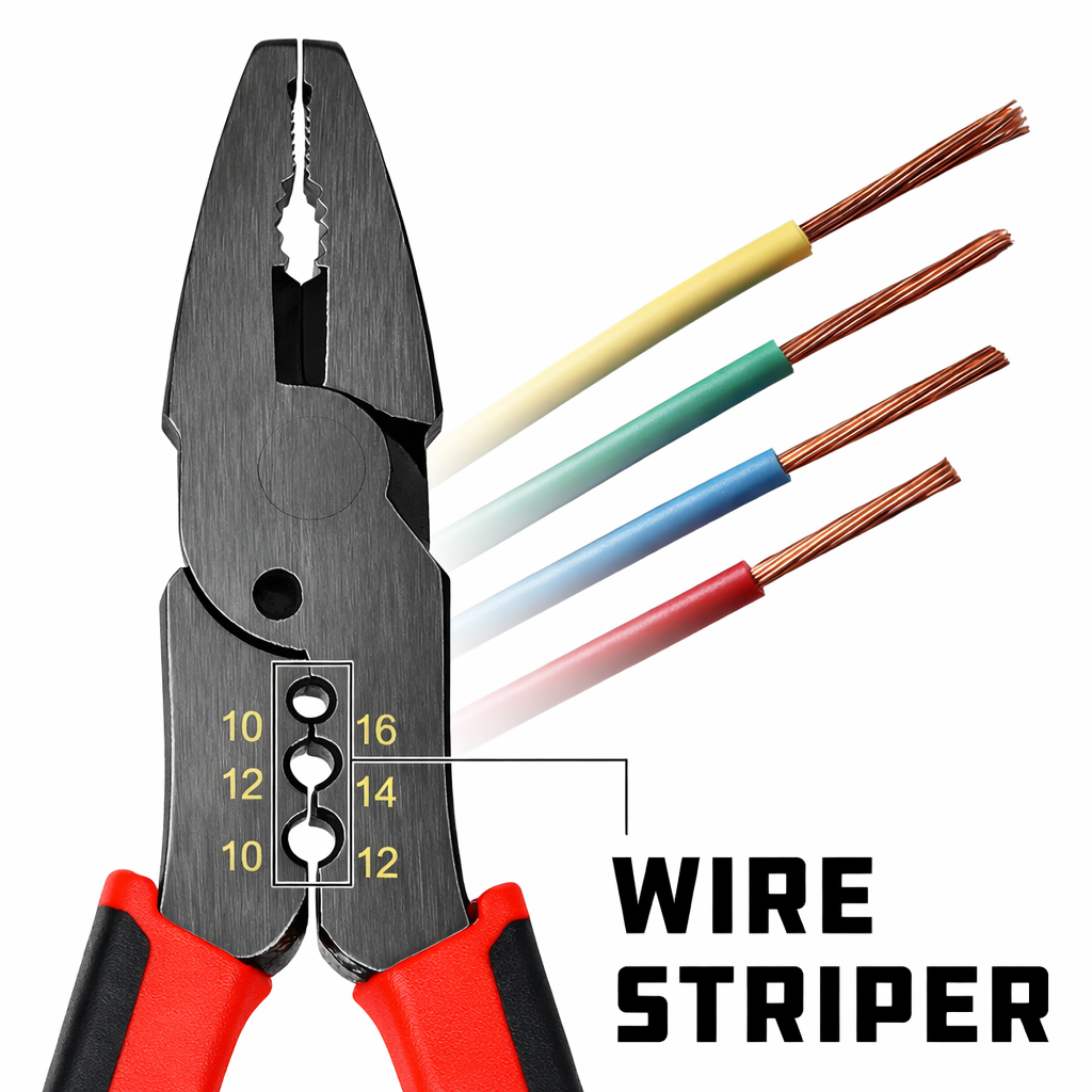 6 in. Rusted and Damage Screw Extraction Pliers with Wire Cutter