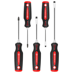 5 Piece Cushion Grip Screwdriver Set