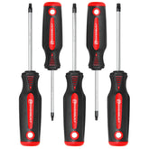 5 Piece Star Driver Set with Double Injection Handles