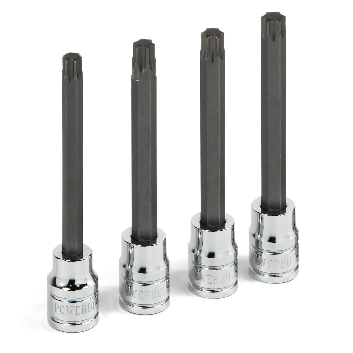 AJ 8-Piece Impact Star Torx Bit Socket Set – Male Hex Bits For Brake Caliper Tools