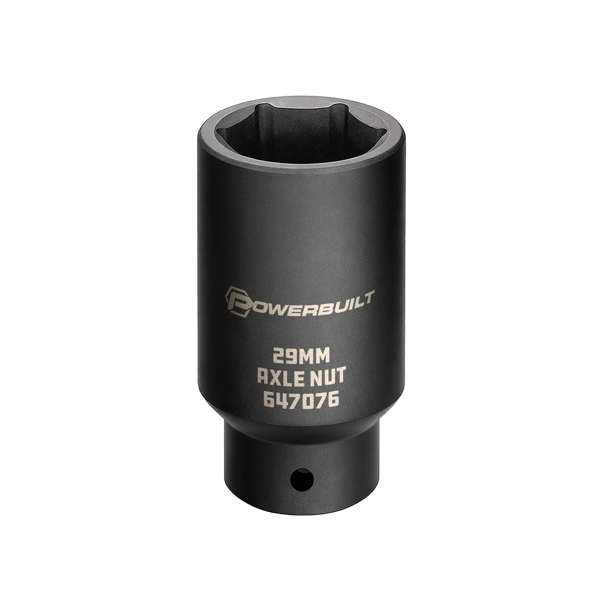 1/2 Inch Drive by 29 MM Axle Nut Socket